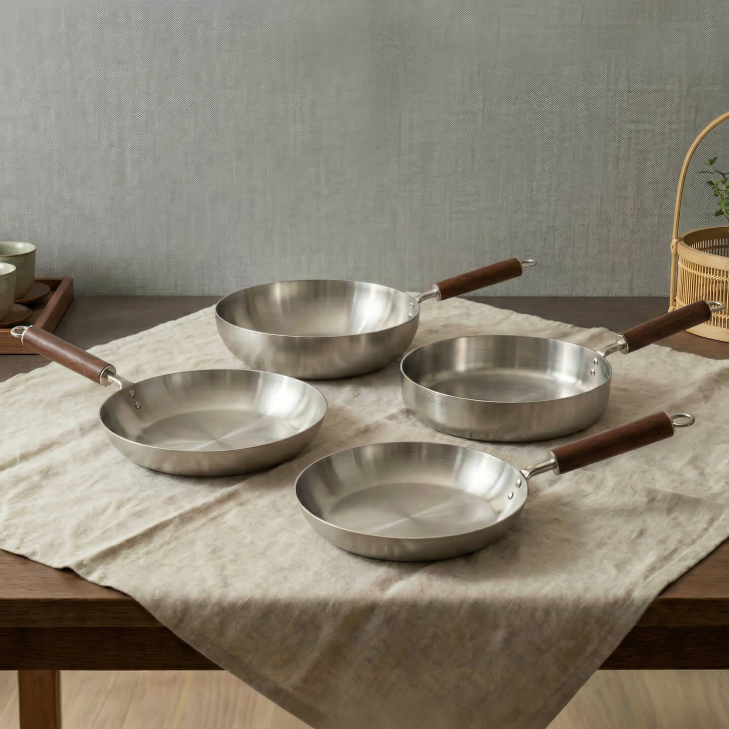 Nitride Iron Fry Pan 24cm Kübell